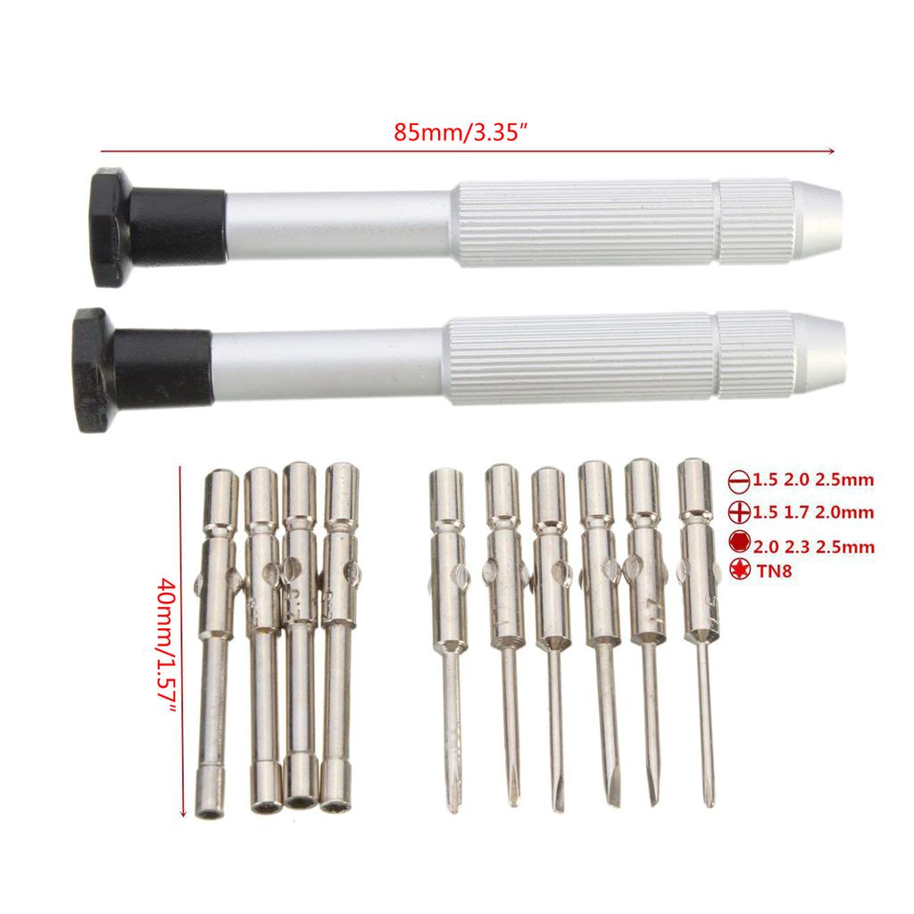 Glasses Screwdriver Alloy Eyeglasses Repair Tools Sunglasses Eyewear Fixing Multifunctional Manual Portable Household
