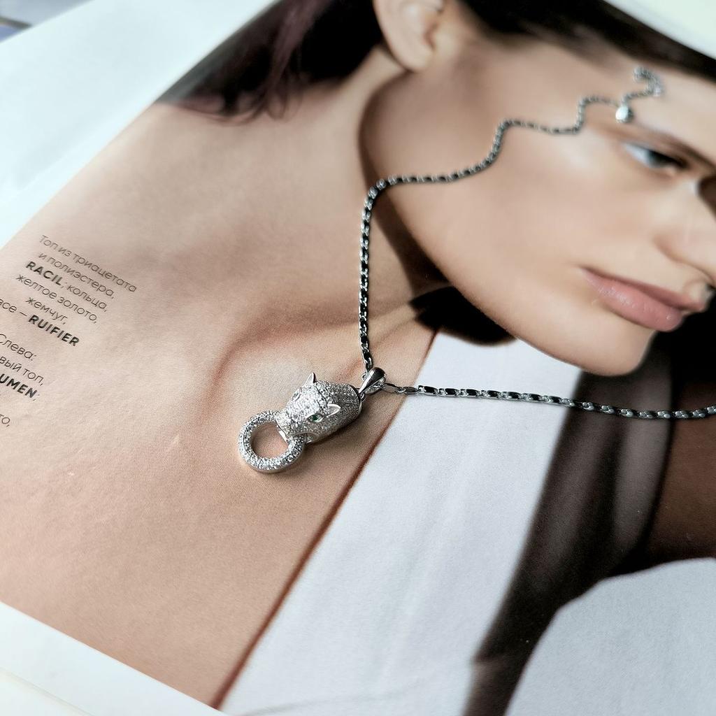 Серебряная подвеска с фианитами (2175766)