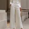 Womens 2026 Casual Elegant Two-Piece Set Long Sleeve Blazer Top Pants With Dual Pockets