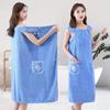 Womens Bath Towels Girls Wearable 140*85Cm Fast Drying Bathing Beach Spa Bathrobes Wash Clothing, Shower Bath And Gym Towel