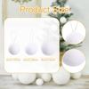 18x Christmas Balls Xmas Tree Decor Pendant DIY Craft Reusable Decorative Baubles Hanging Ornament