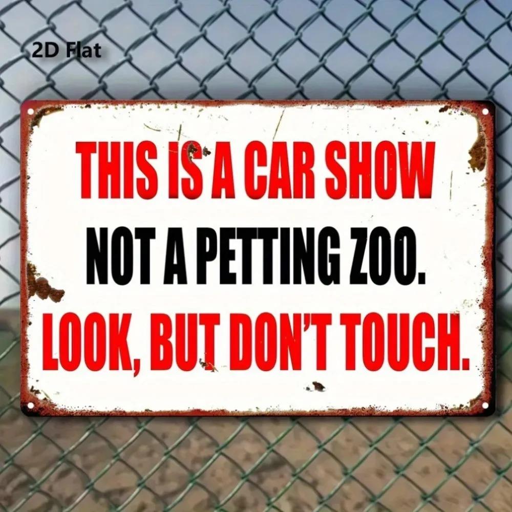 

Vintage Metal Sign Car Show Decor Metal Wall Art Home Garage Gift 20x30cm
