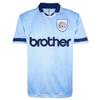 Score Draw Mens 1994 Manchester City FC Football Shirt