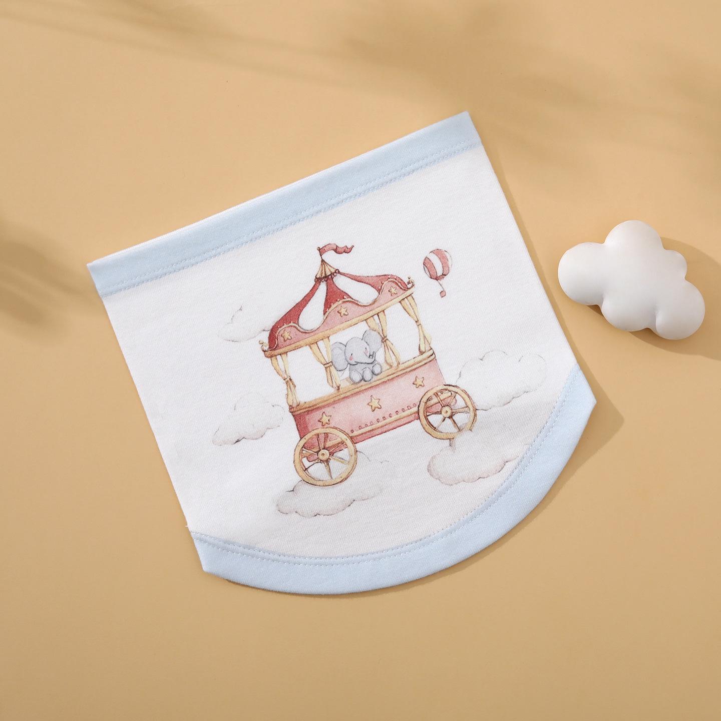 Buds Pure Cotton Baby Belly Band: All-Season Umbilical Cord Protector & Cold Shield 18x18