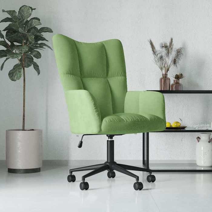VidaXL Chaise de Relaxation Fauteuil de Détente Siège de Relaxation Chaise de Détente Salon Salle de Séjour Intérieur Vert 328175