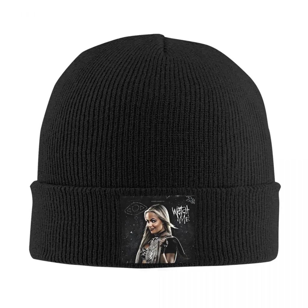 Liv Morgan Warm Knitted Cap Winter Knit Bonnet Hat Skullies Beanies Hip Hop Caps for Unisex