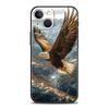 Eagle Phone Case For iPhone 17 16 15 Pro Max 11 12 13 14 7 8 Plus SE 2020 X XR XS Cover Soft Black