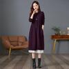 2024 Trendy Over-the-Knee Cardigan: Mid-Length, Loose Knitwear Shawl with Waist-Cinching Design