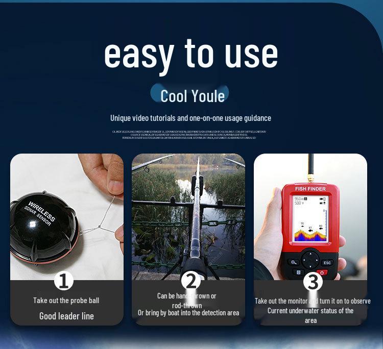 Wireless HD Underwater Visual Sonar Fish Finder for Mobile Phones - Top Seller