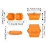 Hanging Foldable Dog Dish Portable Pet Food Water Feeding Tray  Cat and Dog Use