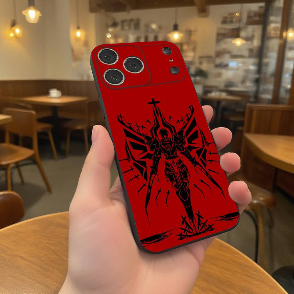 

U-Ultrakill Phone Case For iPhone 17,16,15,14,13,12,11,Pro,XS,Max,XR,Plus,E,SE4,Mini Black Soft Cover iPhone12