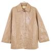 UNITED ARROWS Brown Coating Medium Coat Jacket 36 CamelUsed
