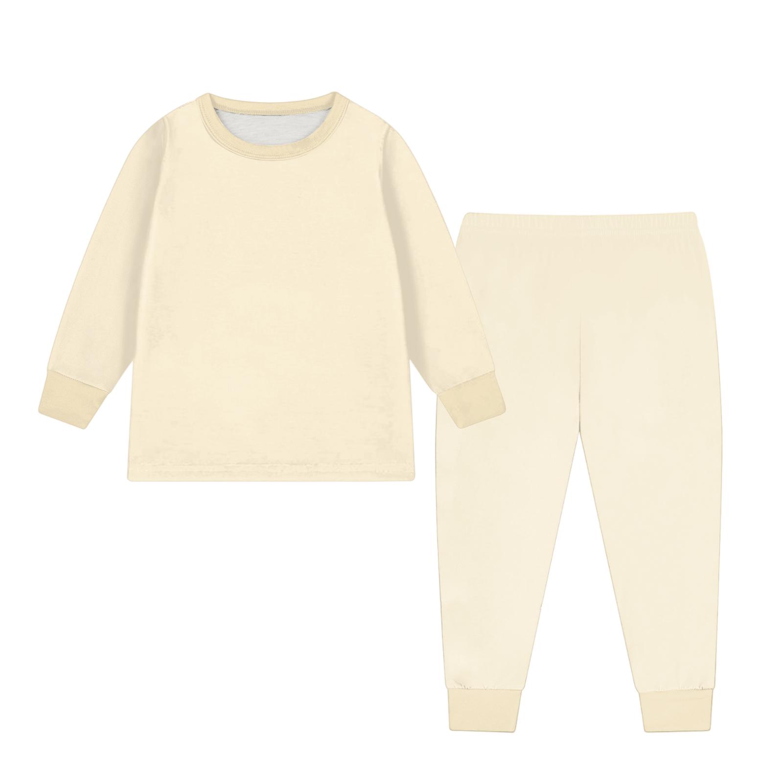 

Детский модный костюм юбка топ с круглым вырезом и длинными рукавами брюки 110 бежевый