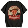 Summer T Shirts New Stylish Retro Diabeetus Print for Men Women Couple Fashion