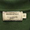Maison Kitsune Short Sleeve Polo Shirt XS Green Women Used