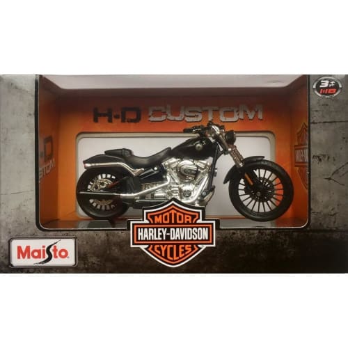 Maisto 1/18 Scale Harley-Davidson 2016 Breakout Gray Diecast Motorcycle Finished Model 39360 (20112)