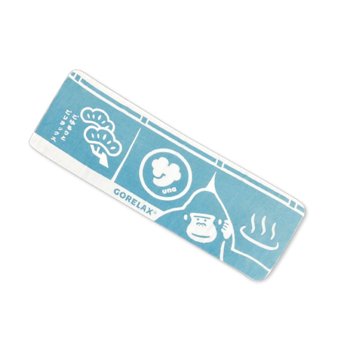 

Pine Create Relax Slim Bath Towel Aqua Blue W37 H100 24P44966 Size Approx.