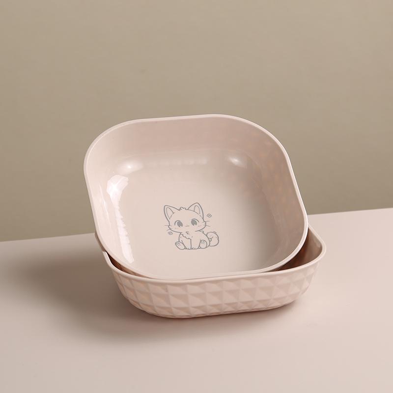 

Маленькая тарелка для костей в мультяшном стиле, кремовая тарелка - пищевая сервировочная тарелка для фруктов и закусок