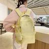 Schoolbag High-value College Style Backpack Japanese Harajuku Girl Backpack Casual Versatile Student Class Tutoring Schoolbag Woman