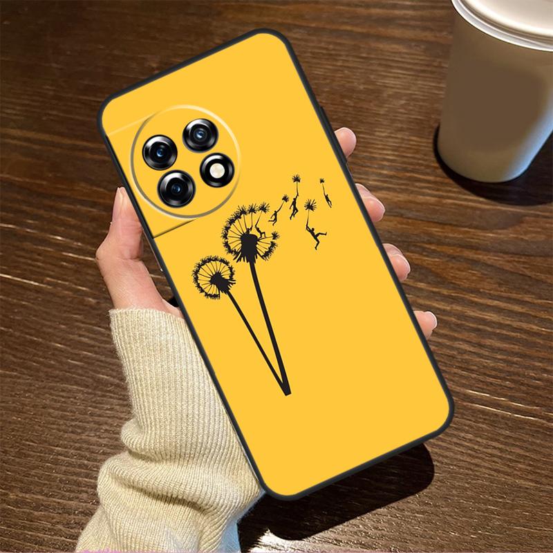 Dandelion For OnePlus 15R 13 12 11 9 Pro 12R 13R 10T 13T Case For OnePlus Nord 5 CE 2 3 4 Lite N20 N30