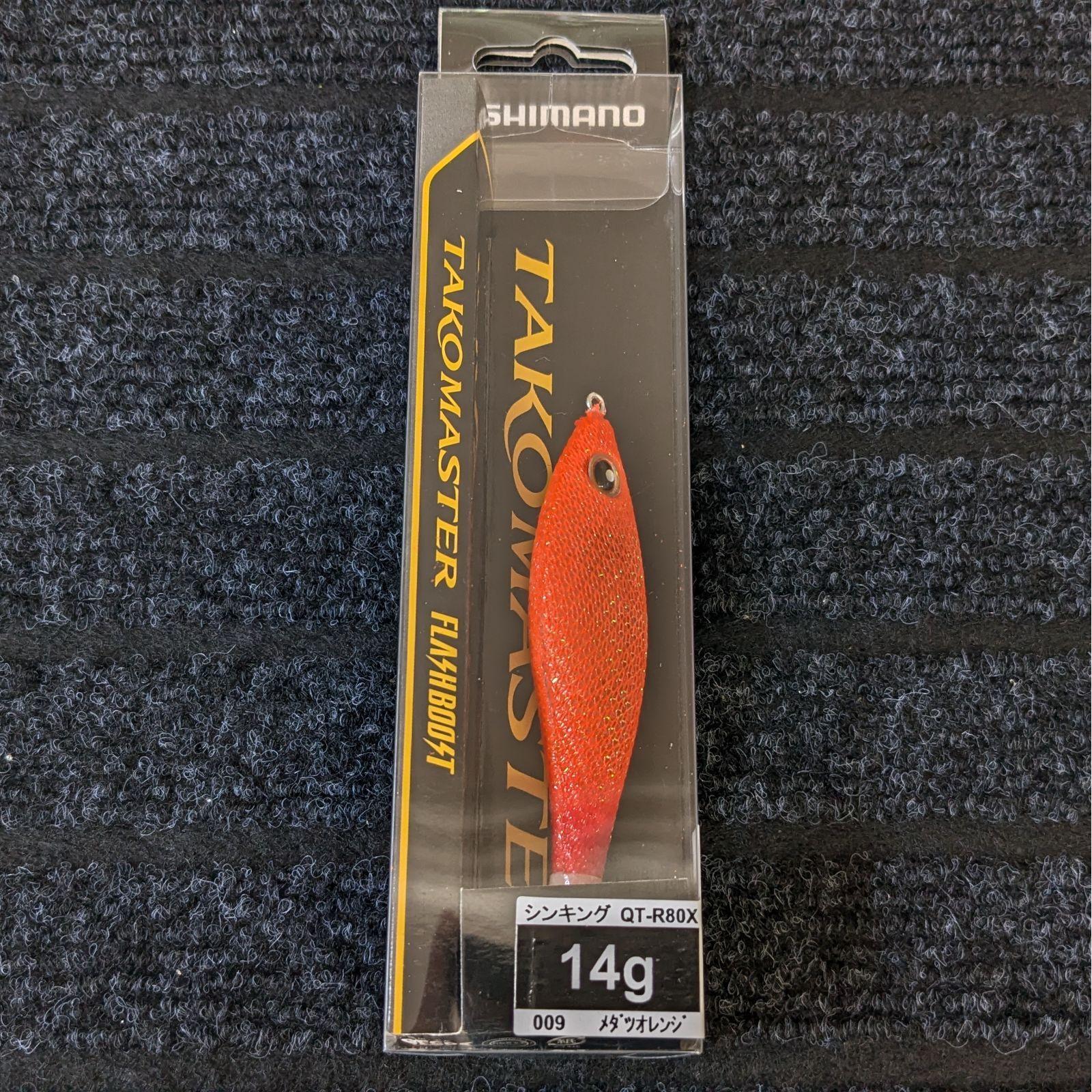 Б/у SHIMANO Tacomaster Sutte M Flash Boost QT-R80X 14г 009 Medatsu Orange Тонущая