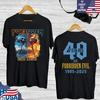 FORBIDDEN BAND 40 JAHRE FORBIDDEN EVIL 1985-2025 T-Shirt Vollständige Größe S-5XL