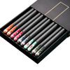 Black Chopsticks Chinese Pairs 5 Food Sushi Sticks Reusable Korean Nonslip Chopsticks Set Alloy Tableware Palillos Chinos