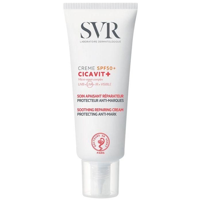 Crème réparatrice - SVR - Cicavit+ - SPF50+ - Anti-marques - Anti-irritations - Anti-rougeurs