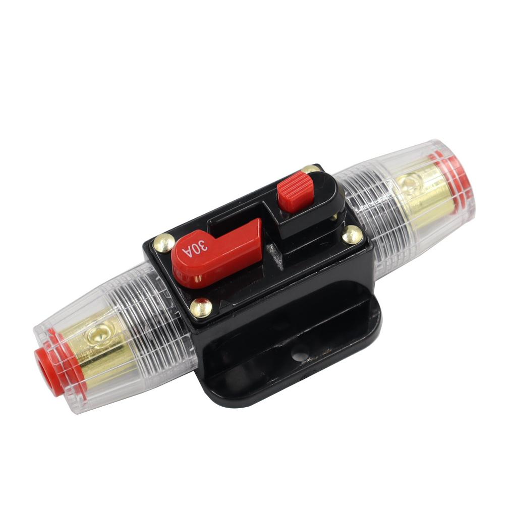 Automobile Truck Resettable Fuse Short Protection Fuse Holder Resettable Circuit Breaker 20A 30A 40A 50A 60A 80A 100A 125A 150A