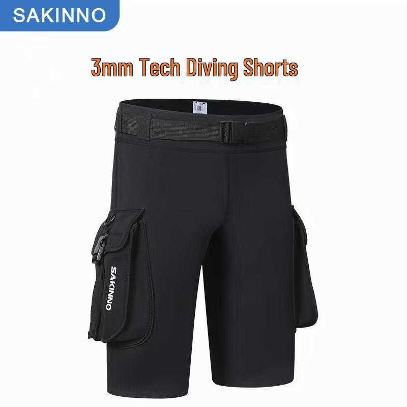 SAKINNO Unisex Neoprene Watersports Shorts XL