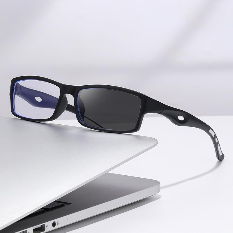Auto-Focus Multifocal Photochromic Blue Light Blocking Reading Glasses for Seniors, Sports Reading Specs No Magnification - Non-Photochromic