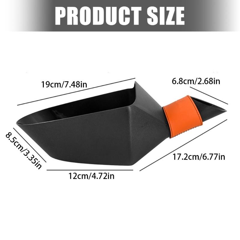 Large Capacity Coffee Bean Scooper For Commercial Use Ergonomic Handle Easy Cleaning ABS Materials Shovel