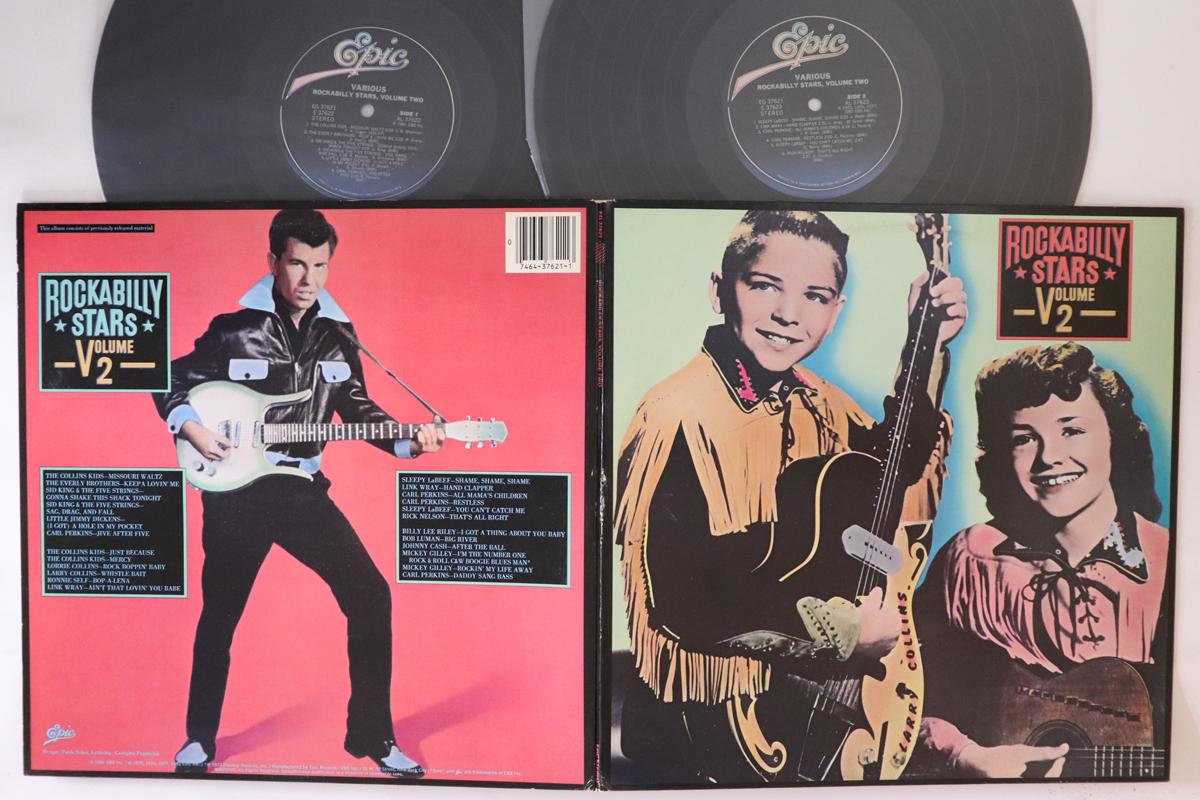 

LP Record VARIOUS - Rockabilly Stars Vol. 2 EG37621 EPIC 1982 US Rock Used