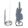 Cat Paper Holder Cat Decorative Paper Towel Holder Animal Paper Roll Holder Stand Iron Paper Towel Stand for Bathrooms Kitchen