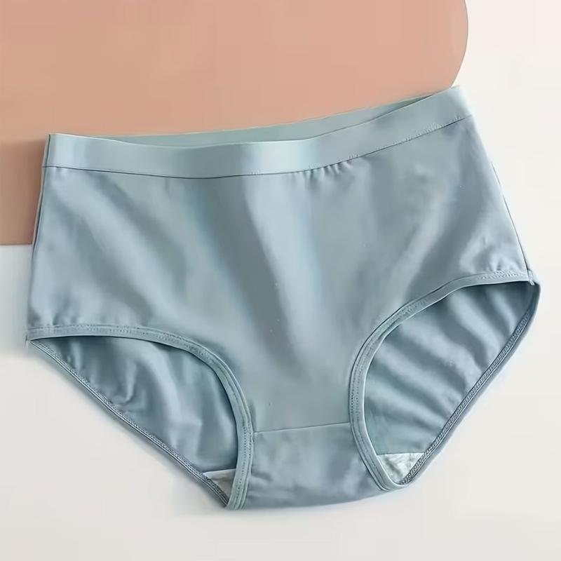 Moda Estiva Donna Nuovi Slip Triangolo in Cotone a Vita Alta