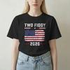 Two Fiddy Unisex Unisexs T Shirt Usa American Funny Tee Shirt Short Sleeve Crew Neck Tshirt Cotton Gift Idea Tops