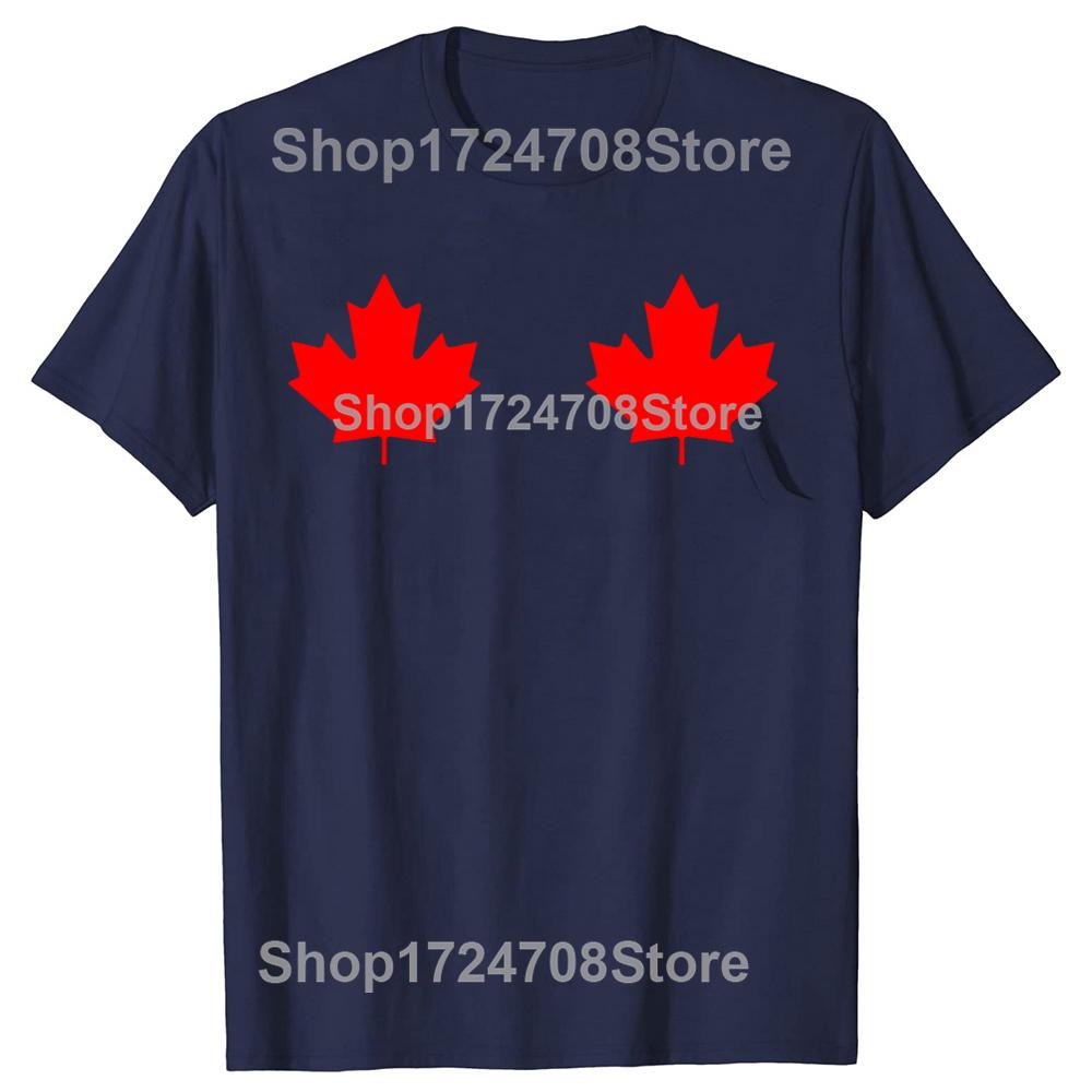 Maple Leaf Canada Day T Shirts Summer Style Graphic Cotton Streetwear Short Sleeve Canadian Flag Gifts T-shirt Mens Clothing