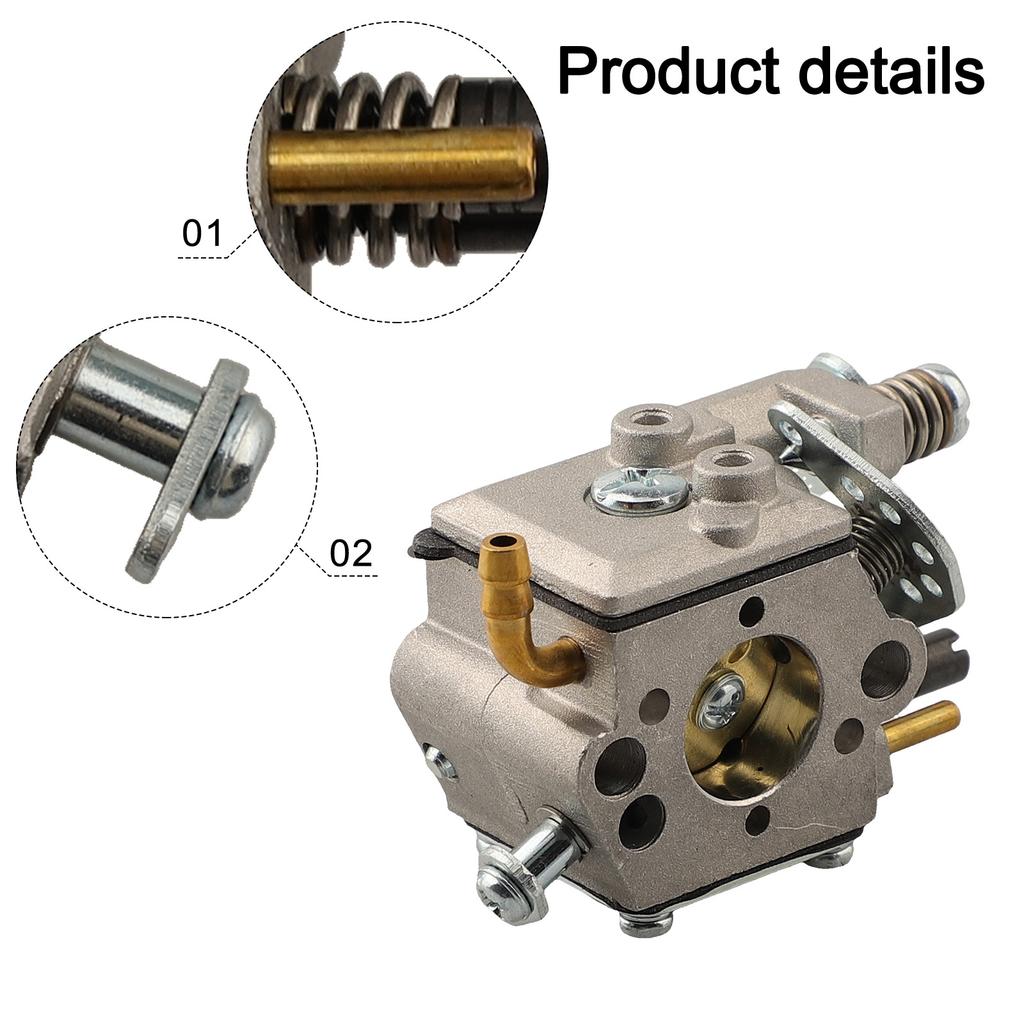 Chainsaw Maintenance Carburetor For McCulloch Chainsaw Repair High Temperature Resistance Metal Construction For CS6MHO35UB24RA