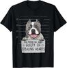 Pitbull Bully XL Culpable de Robar Corazones Regalo American Bully Camiseta Unisex
