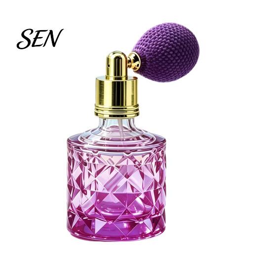 Airbag Parfumbehälter 10ML Vintage Airbag Flasche, Tragbare Nachfüllbare Duft Glasflasche Leerer Zerstäuber Sprühflasche für Reisen Auslaufsicher