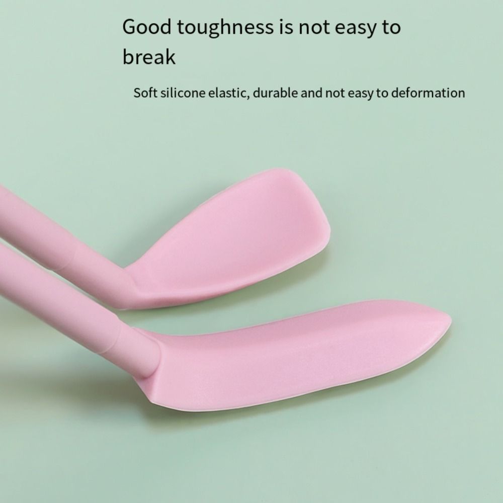 Digging Spoon Makeup Brushes Deep Bottle Scraper Silicone Telescopic Spatula Cosmetics Spoon