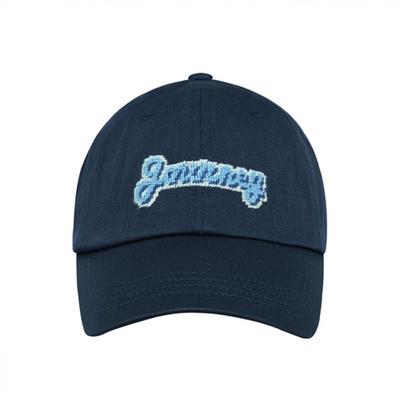 LOLONG JOURNEY NEEDLEPOINT HAT - NAVY