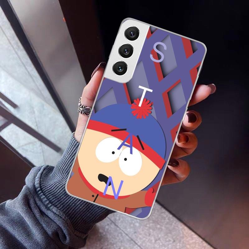 Cartoon S-South P-Parkes Phone Case For Samsung Galaxy S26 S25 Edge S24 S23 Ultra S22 Plus S21 S20 FE Soft TPU Back Cover Funda