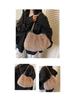 Women's Large Capacity Plush Shoulder Bag - Furry Handbag for Autumn/Winter