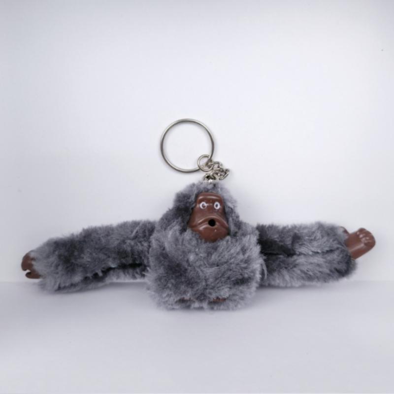 Cute Long-Tailed Monkey Key Chain Cartoon Cute Monkey Keychain Plush Toy Doll Bag Accessories Gift For Children