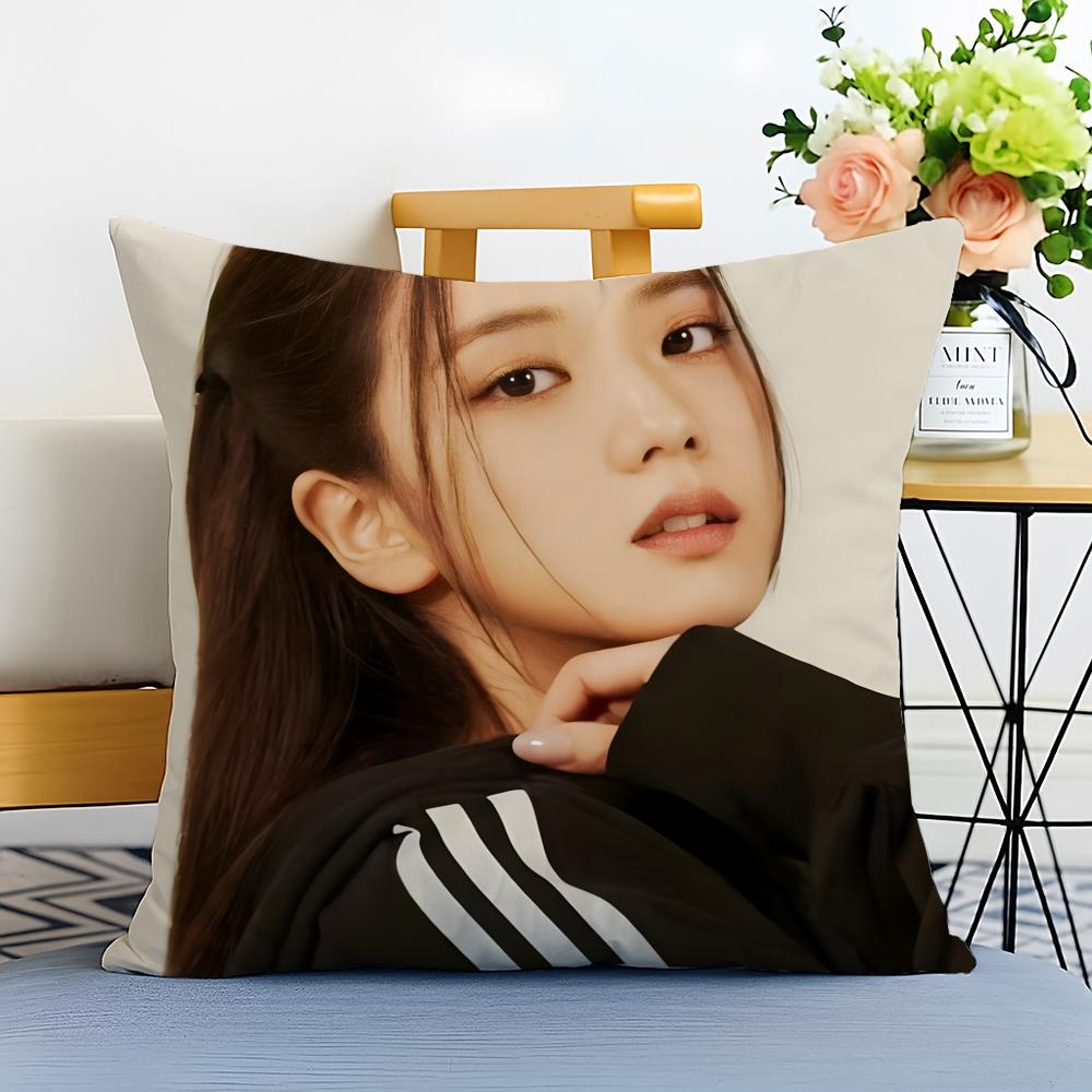 J Jisoo Kissenbezug Waschbar Leinen Kissenbezug Weich für Sofa Bett Gemütliches Zuhause Zimmer Dekoration