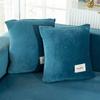 Samt Stoff Kissenbezug Warmer Kissenbezug Sofa Überwurf Kissen Wohnzimmer Sofa Couch Sitz Dekoration Kissenbezug 45X45cm