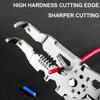 10 In1 Multifunctional Wire Strippers For Electricians  Cutting Pliers Wire Stripping Pliers Metal Hand Tool for 8/10/12/14/16mm
