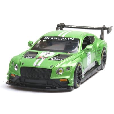 1:Modello di Auto da Corsa in Lega Continental GT Le Mans Scala 32, Veicoli Giocattolo in Metallo Diecast, Modello di Auto da Collezione Simulazione, Giocattolo Regalo per Bambini