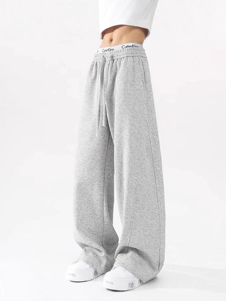 Pantaloni de trening sport Kukri pentru bărbați, grei, cu picior larg - Pantaloni lungi anti-scămoșare pentru toamnă